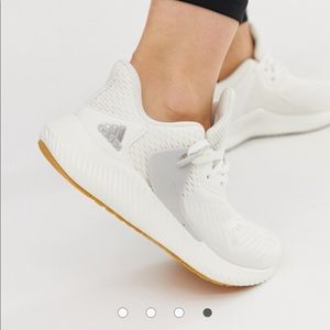 Adidas Running Alphabounce Sneakers in White